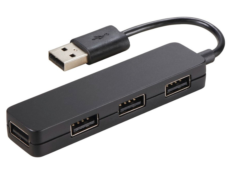 

Хаб USB Hama Slim 4xUSB 2.0 00012324, 00012324
