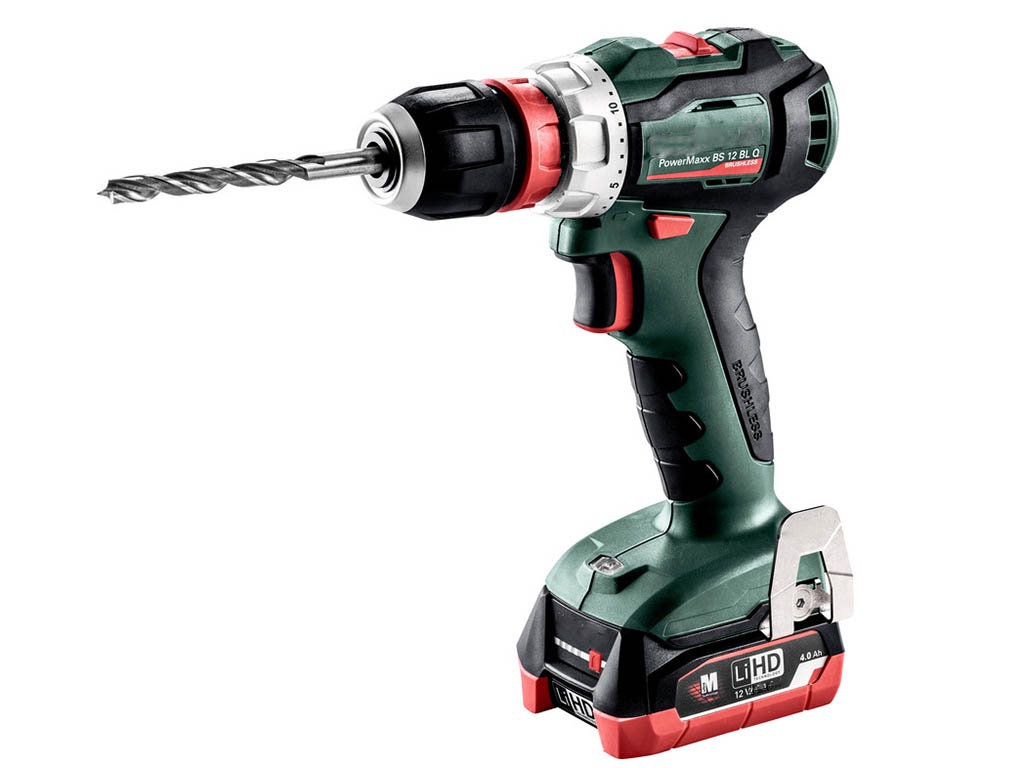 фото Электроинструмент metabo powermaxx bs 12 bl q 2х4.0 liion 601039800 выгодный набор + серт. 200р!!!