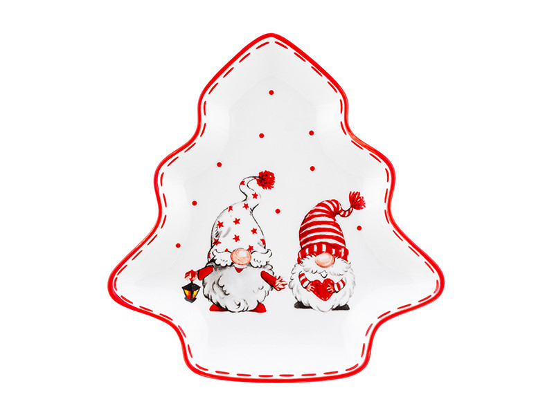 

Блюдо Elan Gallery Весёлые гномики 25x24.2x2.8cm 540597, Весёлые гномики