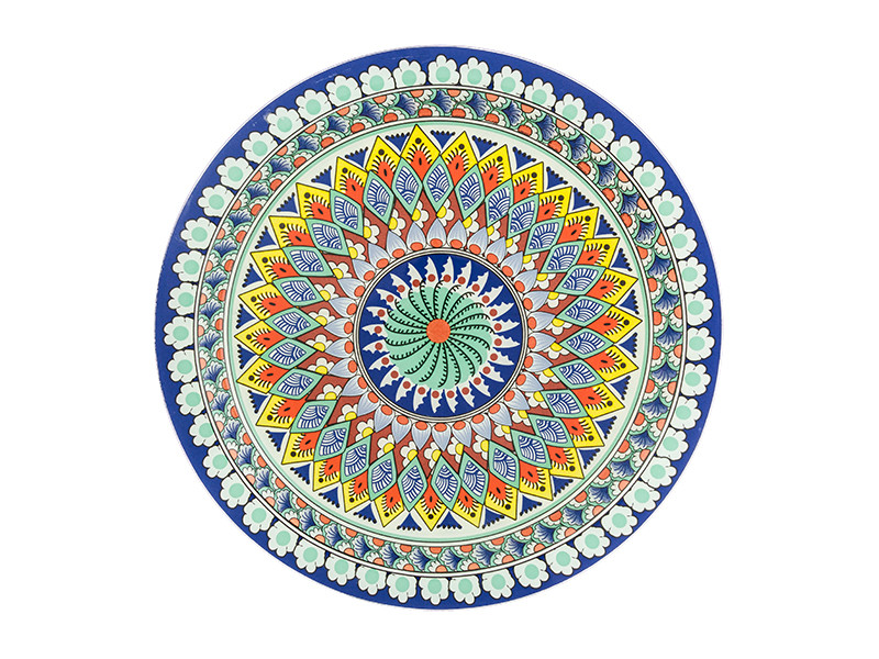 

Блюдо Elan Gallery Орнамент 37x37x3cm Blue 890510, Орнамент
