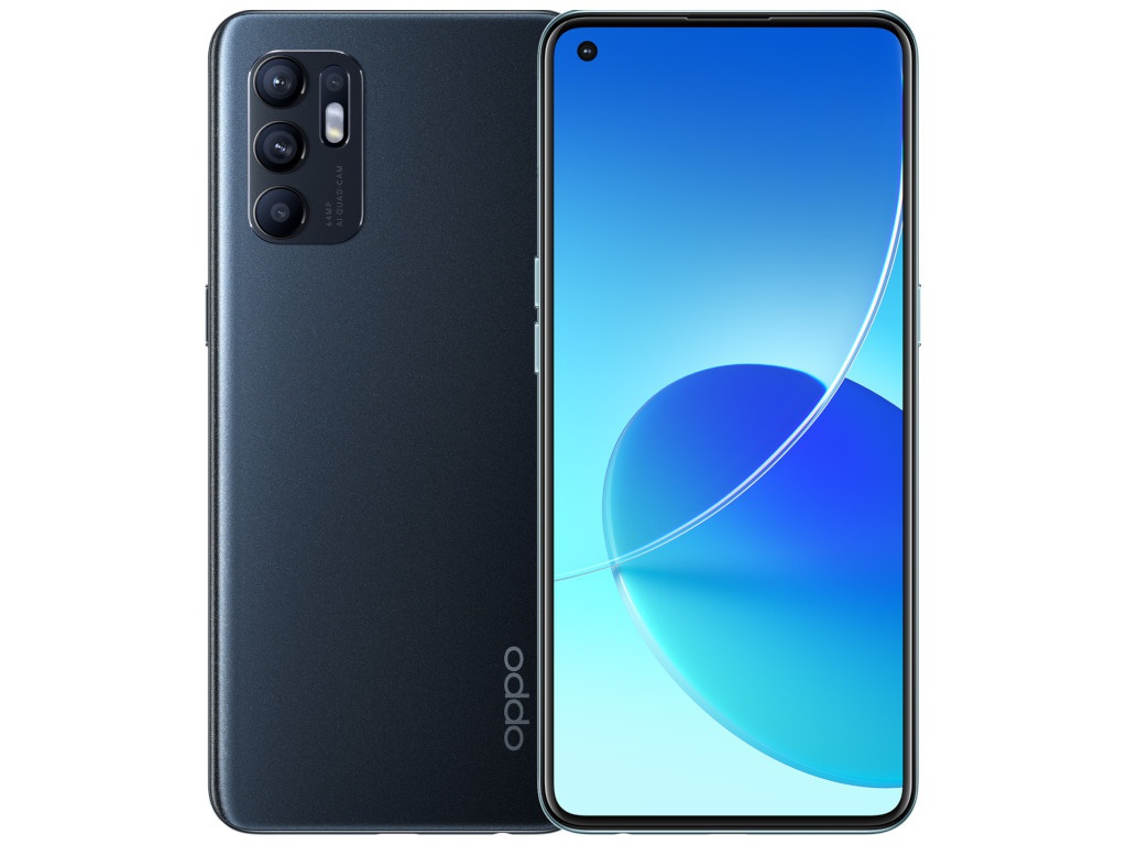 фото Сотовый телефон oppo reno 6 cph2235 8/128gb black выгодный набор + серт. 200р!!!