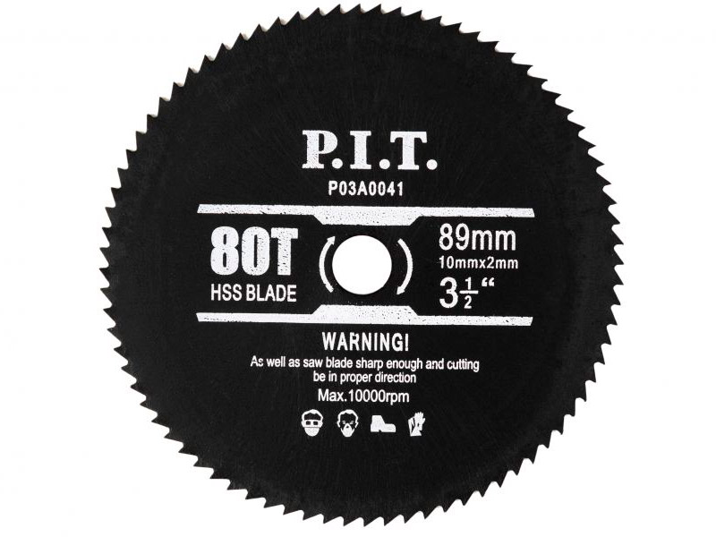 Диск P.I.T. пильный универсальный 89x10mm 80 зубьев P03A0041