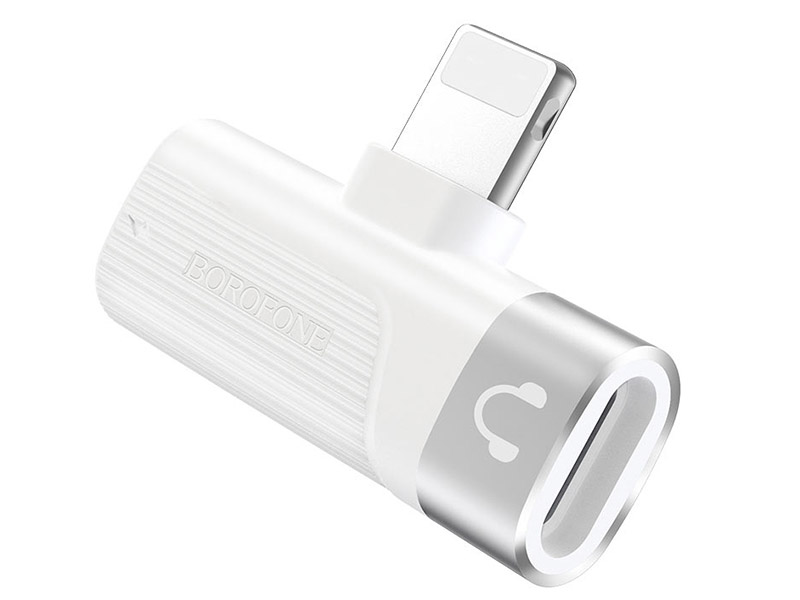 

Аксессуар Borofone BV14 Dual Lightning Silver 6931474742995, BV14