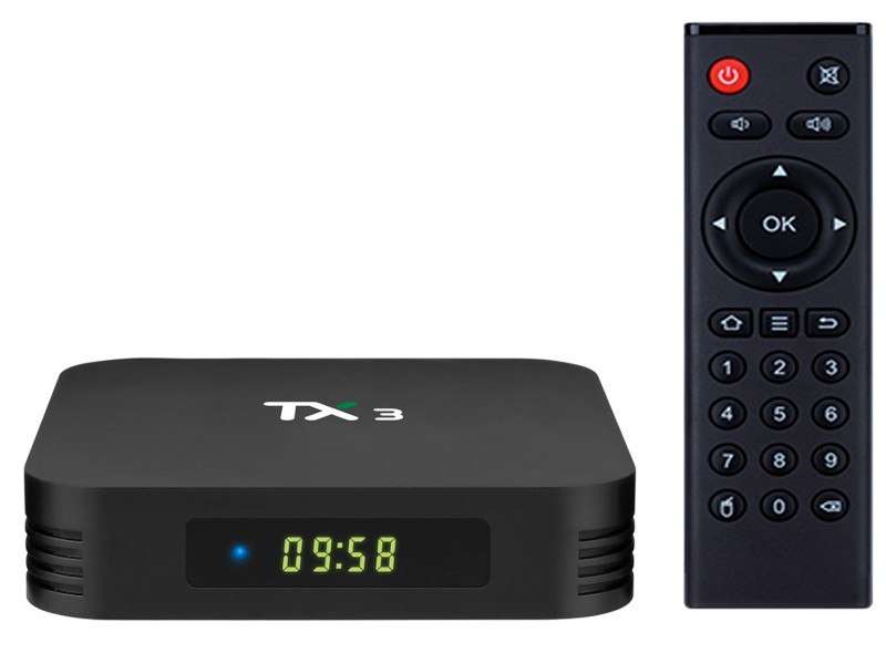 

Медиаплеер Invin TX3 Amlogic S905X3 4G/32Gb, TX3 Amlogic S905X3