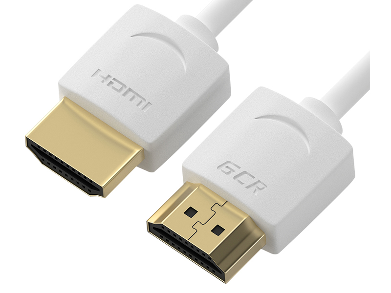 

Аксессуар GCR Slim HDMI 2.0 20cm White GCR-53211, GCR-53211