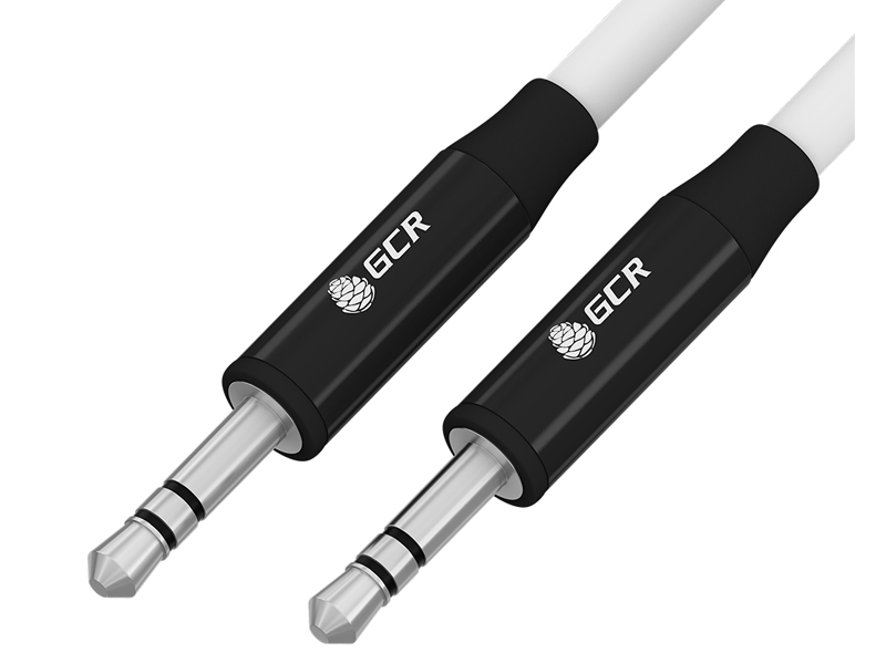 

Аксессуар GCR Audio Jack 3.5mm - Jack 3.5mm 1m Black-White GCR-53495, GCR-53495