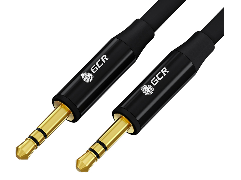 

Аксессуар GCR Audio Jack 3.5mm - Jack 3.5mm 1m Black GCR-53496, GCR-53496