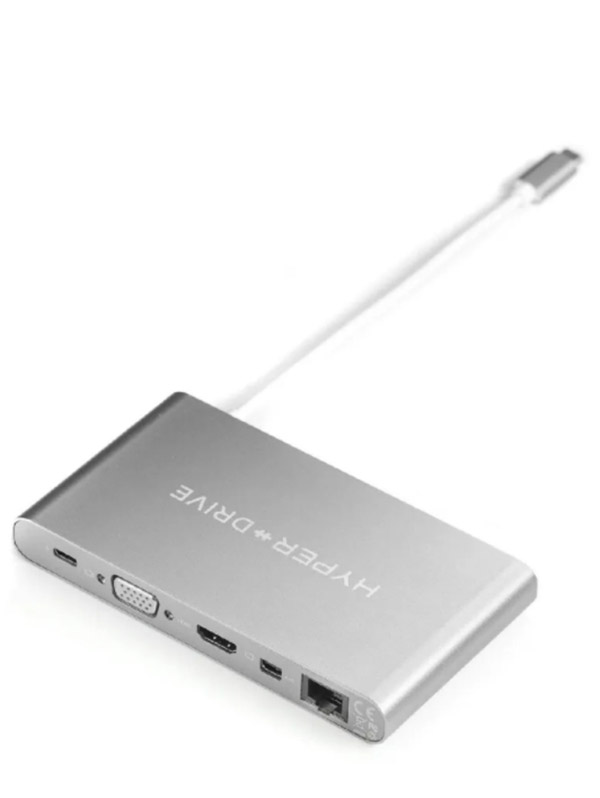 

Хаб USB HyperDrive Ultimate USB-C Hub для APPLE Macbook GN30-GRAY, GN30-GRAY