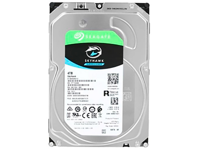 Жесткий диск Seagate SkyHawk 4 ТБ ST4000VX013 жесткий диск seagate st4000vx013 4 tb