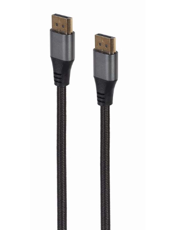 Аксессуар Gembird Cablexpert DisplayPort 20M/20M v1.4 1.8m CC-DP8K-6 кабель vga 20м gembird 2 фильтра тройное экранирование черный cc ppvga 20m b