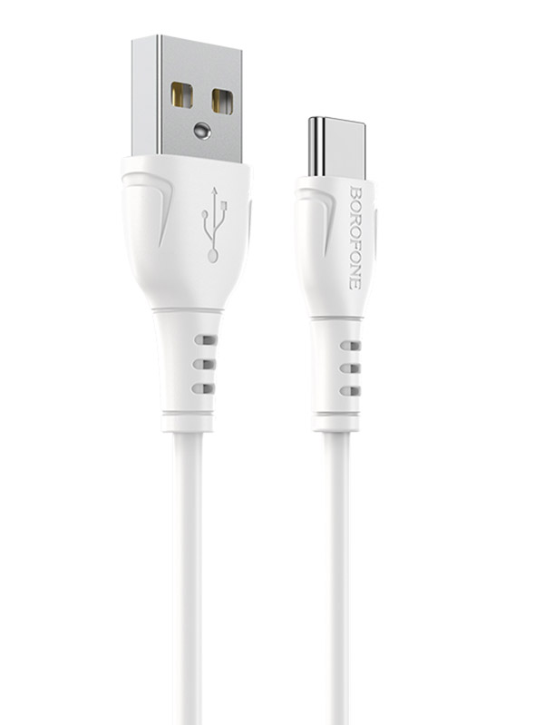 Аксессуар Borofone BX51 Triumph USB - Type-C 3A 1m White 6931474743947