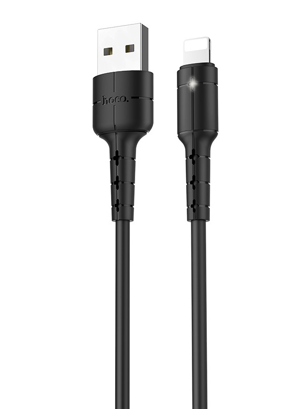 

Аксессуар Hoco X30 Star USB - Lightning 1.2m Black 6957531091110, X30 Star