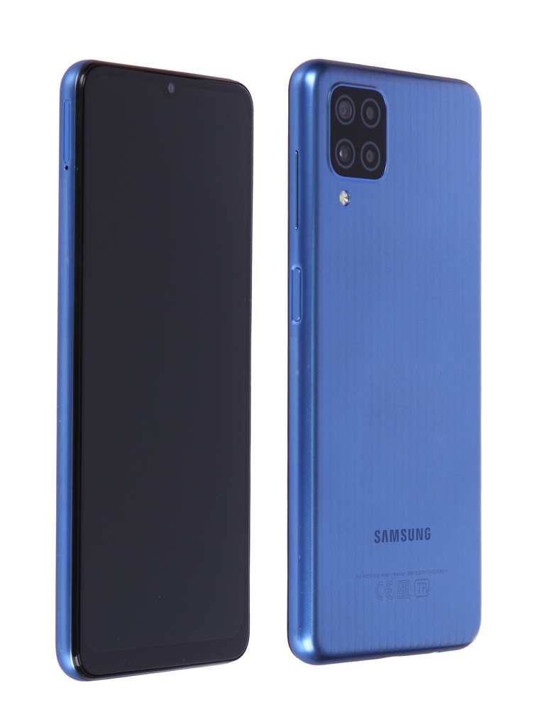 фото Сотовый телефон samsung sm-m127f galaxy m12 4/64gb light blue & wireless headphones выгодный набор + серт. 200р!!!