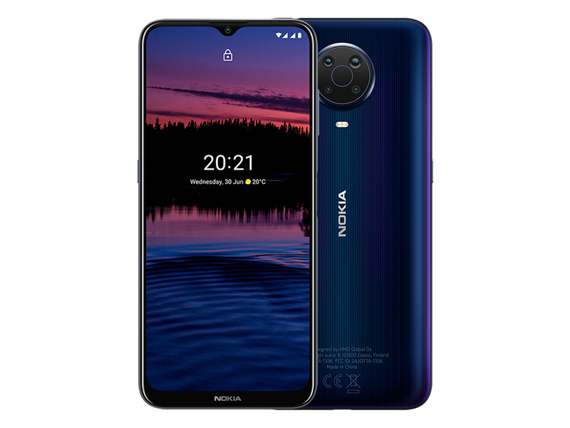 Сотовый телефон Nokia G20 (TA-1336) 4/64GB Blue & Wireless Headphones Выгодный набор + серт. 200Р!!!