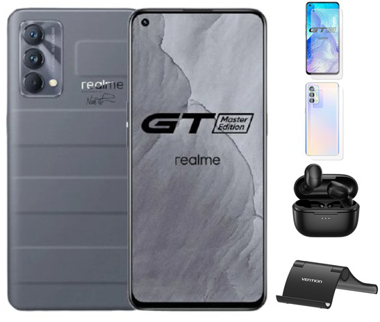 Сотовый телефон Realme GT Master Edition 8/256Gb Grey & Wireless Headphones Выгодный набор + серт. 200Р!!!
