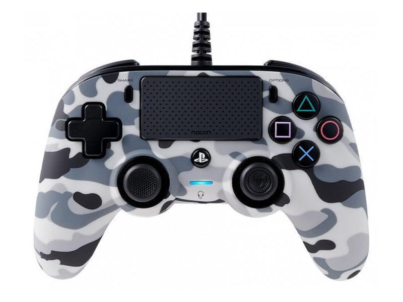 Геймпад Nacon для PlayStation 4/PC Grey Camouflage PS4OFCPADCAMGREY