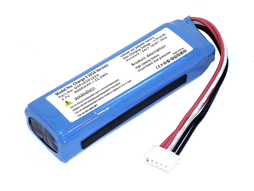 фото Аккумулятор vbparts для jbl charge 3 2016 6000mah 3.7v 073615