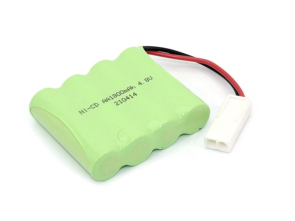 фото Аккумулятор vbparts ni-cd 4.8v 1800mah aa flatpack разъем el 082366