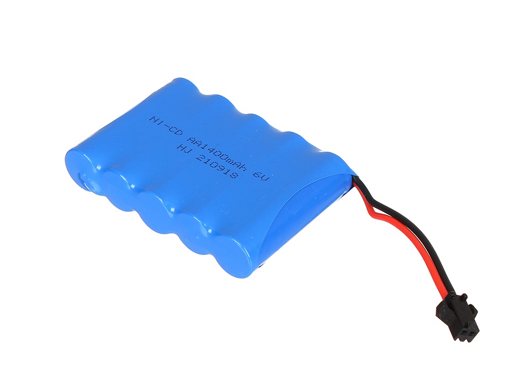 фото Аккумулятор vbparts ni-cd 6v 1400mah aa flatpck разъем sm 086195