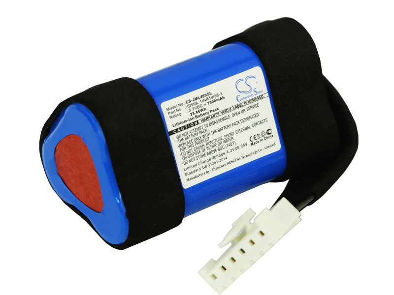 Аккумулятор CameronSino для JBL Charge 4 3.7V 7800mAh 28.86Wh 075377