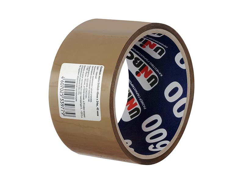

Клейкая лента Unibob 48mm x 24m 55748, 48mm x 24m
