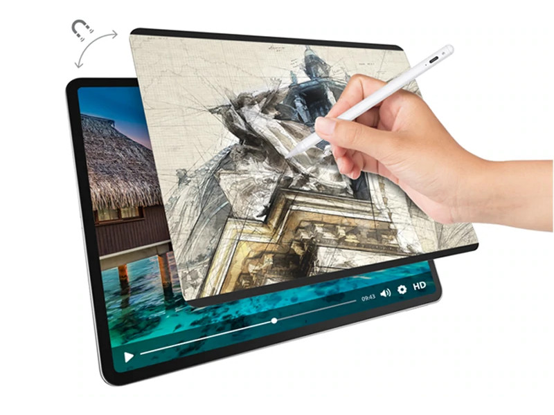 

Защитная плёнка SwitchEasy для APPLE iPad Pro 12.9 2021-2018 SwitchPaper Magnetic Screen Protector Transparent GS-109-178-262-65, APPLE iPad Pro 12.9 2021-2018