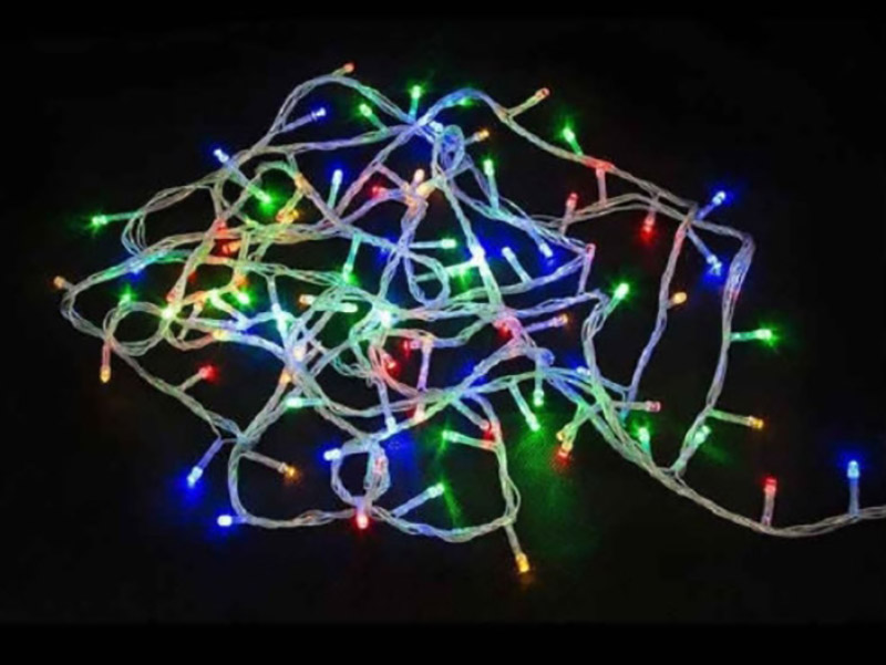 

Гирлянда Волшебная страна LED100-5-MC 100 LED 5m прозрачный шнур, LED100-5-MC
