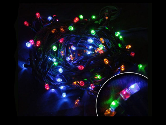 

Гирлянда Волшебная страна LED60-3-MC 60 LED 3m зеленый шнур, LED60-3-MC