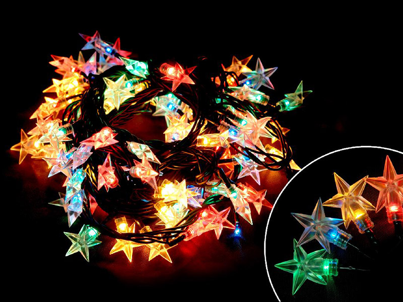 

Гирлянда Волшебная страна Звезды Star-100-5-MC 100 LED 5m, Star-100-5-MC