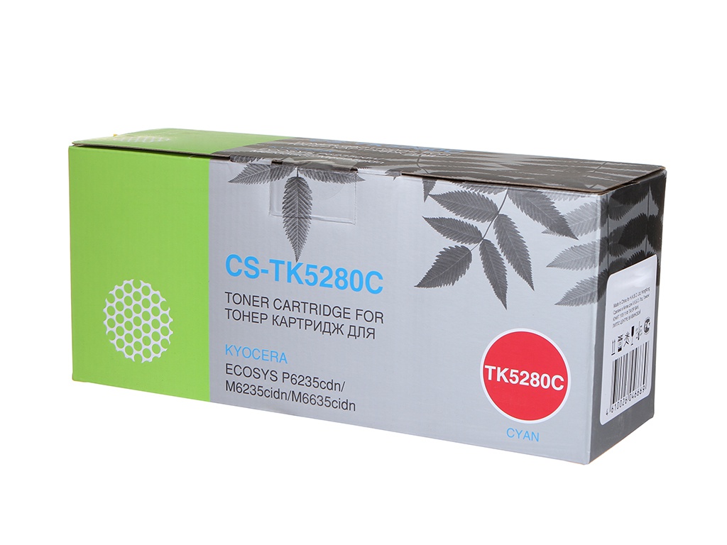 Картридж Cactus CS-TK5280C Cayn для Kyocera Ecosys P6235cdn/M6235cidn/M6635cidn
