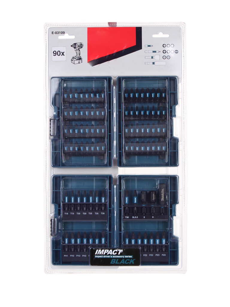 

Набор бит Makita E-03109, E-03109