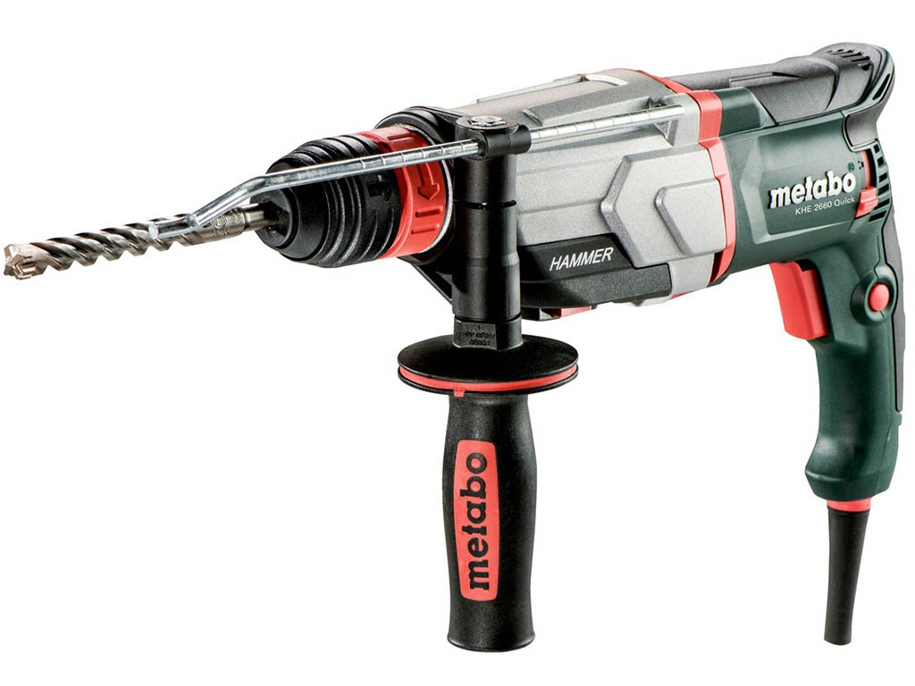 фото Перфоратор metabo khe 2660 quick sds+ 600663500 выгодный набор + серт. 200р!!!