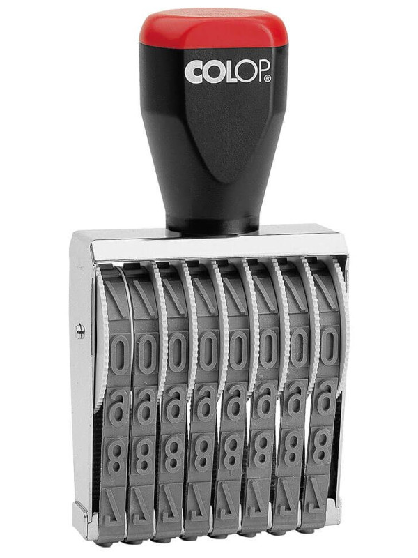

Нумератор Colop 8 разрядный 9mm 09008, 09008