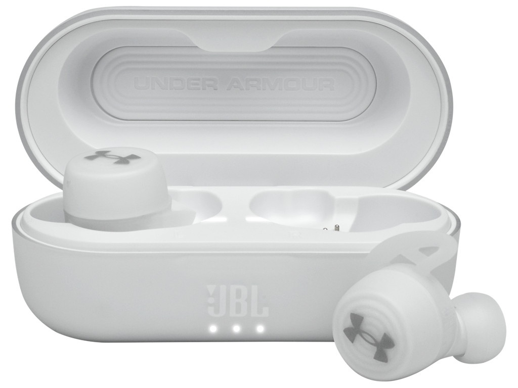 фото Наушники jbl under armour true wireless streak white