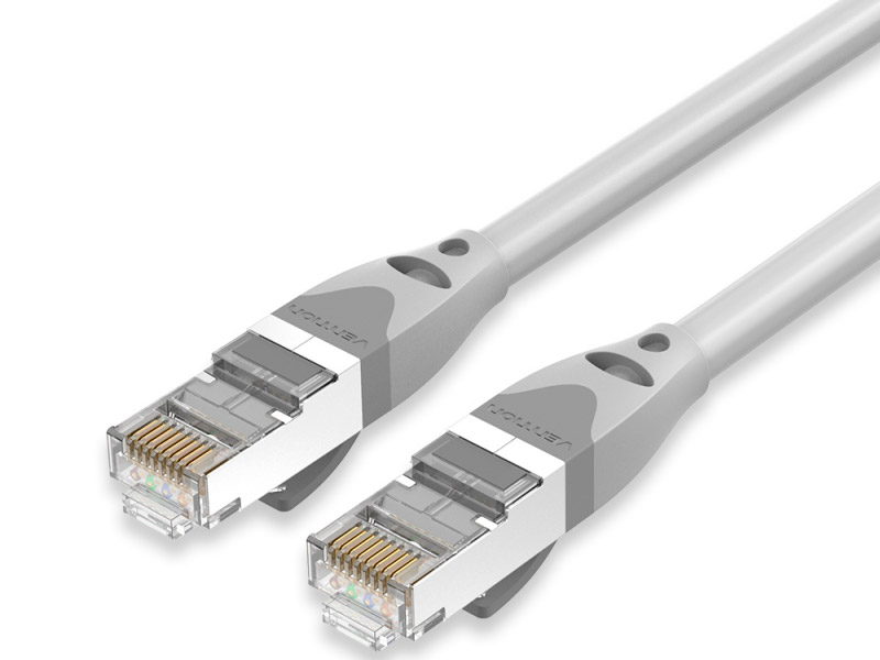 фото Сетевой кабель vention sftp cat.6a rj45 50cm grey ibhhd