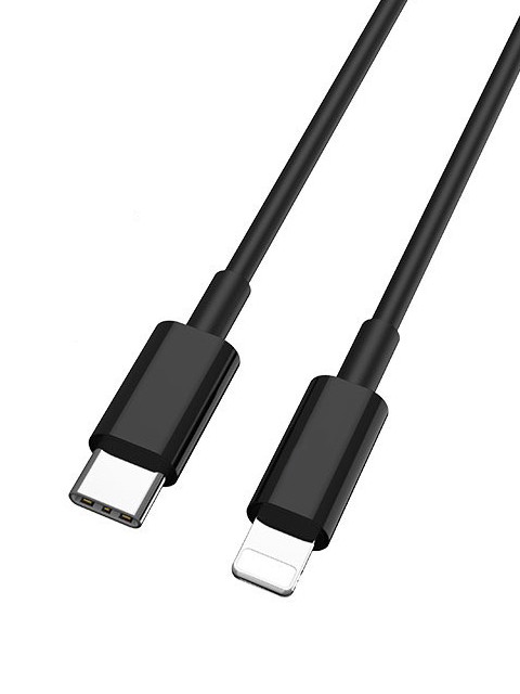 Аксессуар Gembird Cablexpert USB 3.1 Type-C - Lightning 1m Black CCP-USB-CMLM2-1M