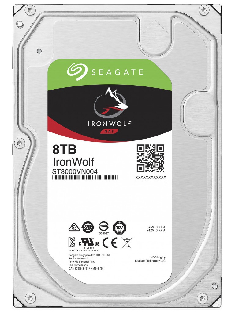 

Жесткий диск Seagate IronWolf 8Tb ST8000VN004 Выгодный набор + серт. 200Р!!!