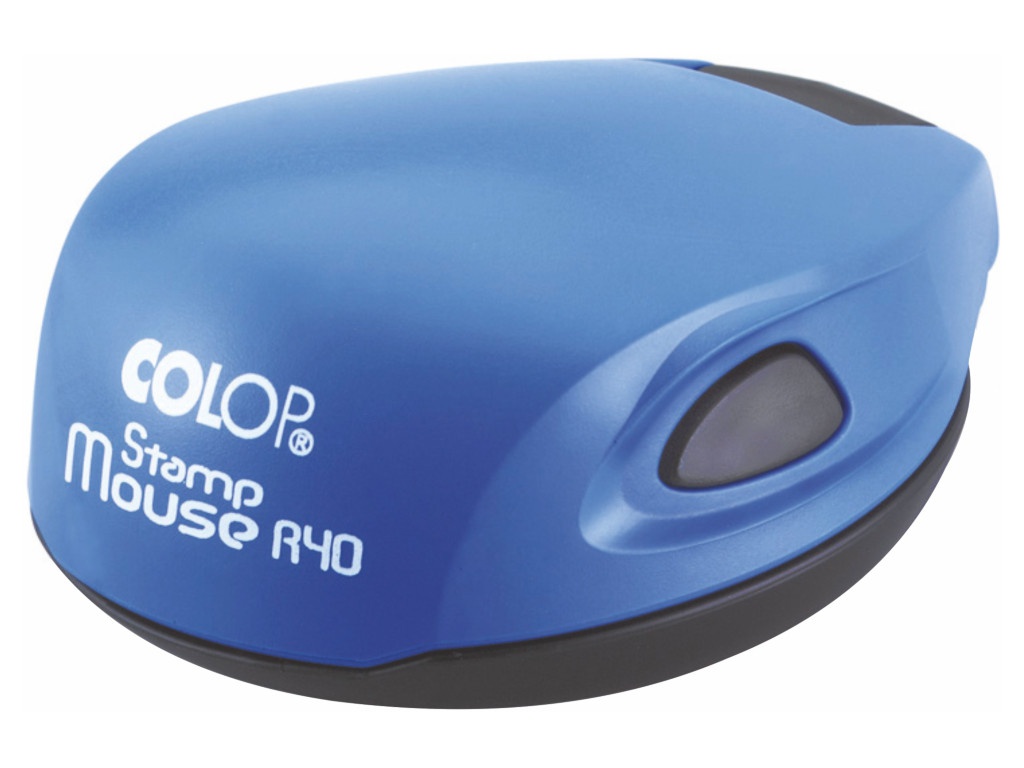 

Оснастка для круглой печати Colop Stamp Mouse R40 d-40mm Blue, Stamp Mouse R40
