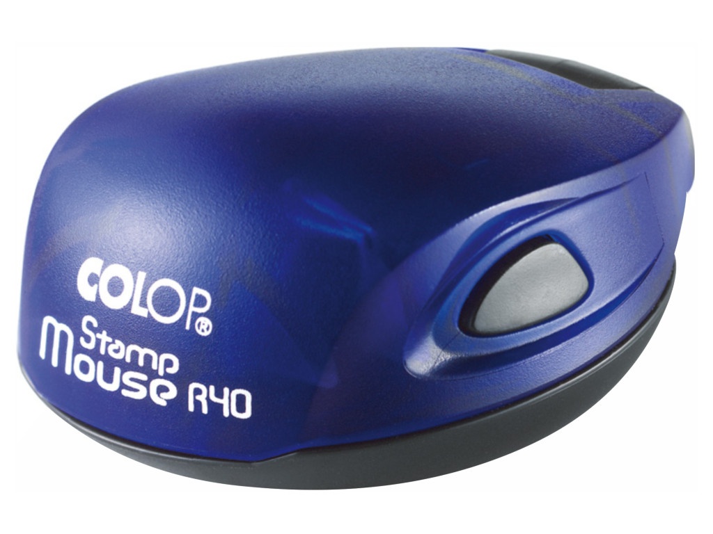 Оснастка для круглой печати Colop Stamp Mouse R40 d-40mm Indigo
