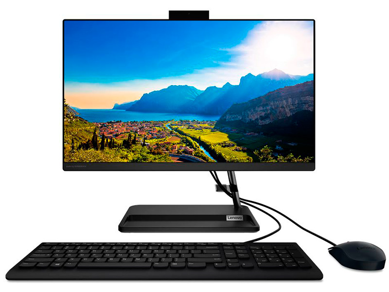 фото Моноблок lenovo idea aio 3 22ada6 f0g6000prk (amd ryzen 3 3250u 2.6ghz/8192mb/256gb ssd/dvd-rw/amd radeon graphics/wi-fi/bluetooth/cam/21.5/1920x1080/dos)