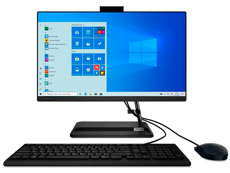 фото Моноблок lenovo idea aio 3 22itl6 f0g5000frk (intel core i3-1115g4 3.0ghz/4096mb/128gb ssd/no odd/intel hd graphics/wi-fi/bluetooth/cam/21.5/1920x1080/windows 10)