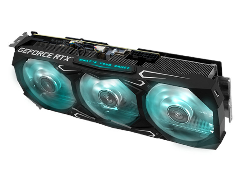 

Видеокарта KFA2 GeForce RTX 3080 Ti 1710Mhz PCI-E 4.0 12288Mb 19000Mhz 384 bit HDMI 3xDP 38IOM5MD99DK, GeForce RTX 3080 Ti