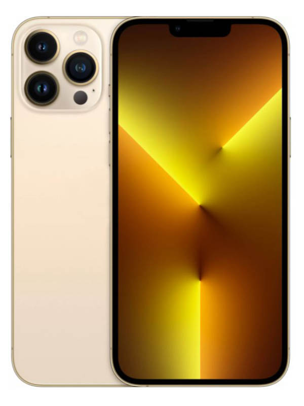 фото Сотовый телефон apple iphone 13 pro max 128gb gold mllt3ru/a выгодный набор + серт. 200р!!!