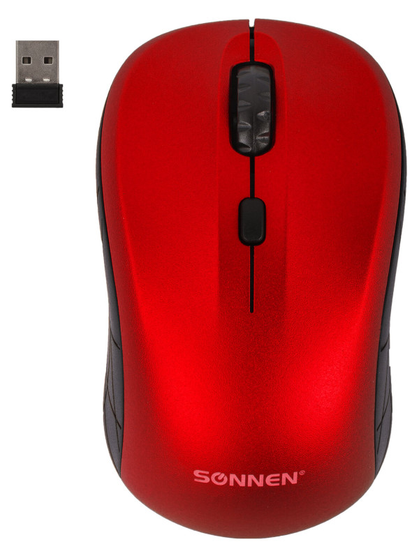 

Мышь Sonnen V-111 USB Red 513520, V-111