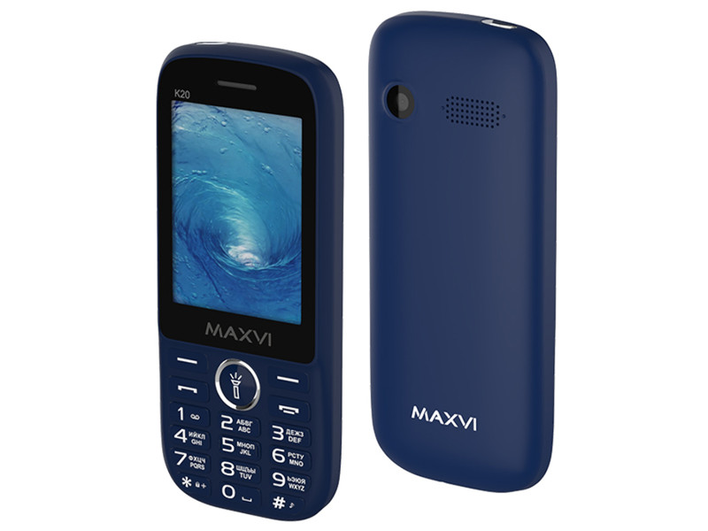 Сотовый телефон Maxvi K20 Blue