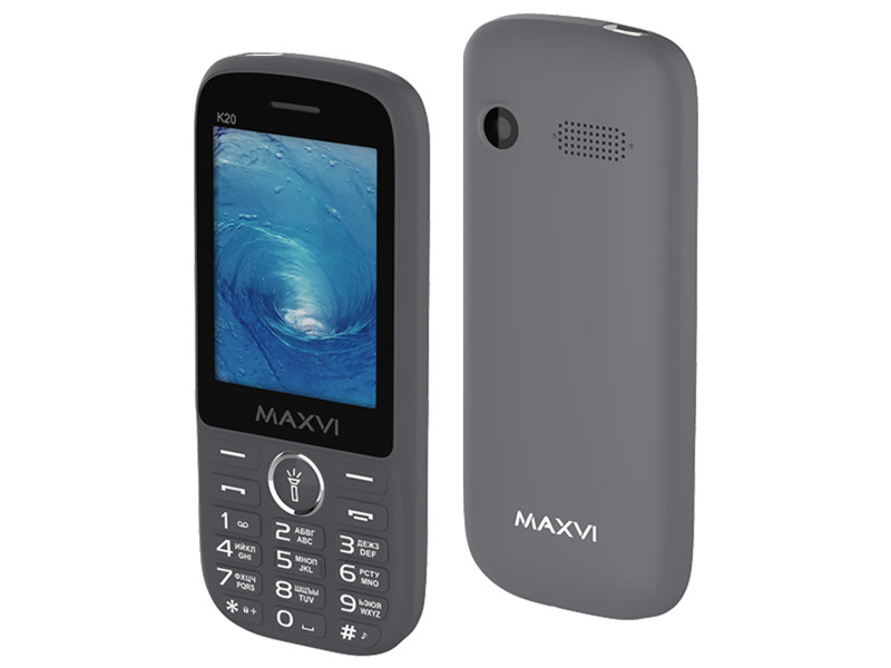 Сотовый телефон Maxvi K20 Grey