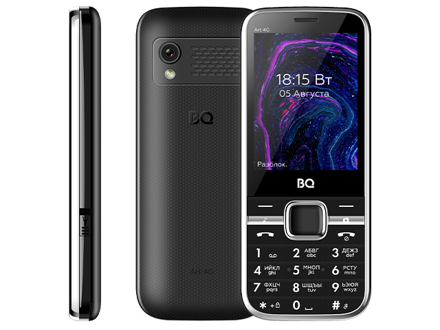 Сотовый телефон BQ 2800L Art 4G Black цена и фото