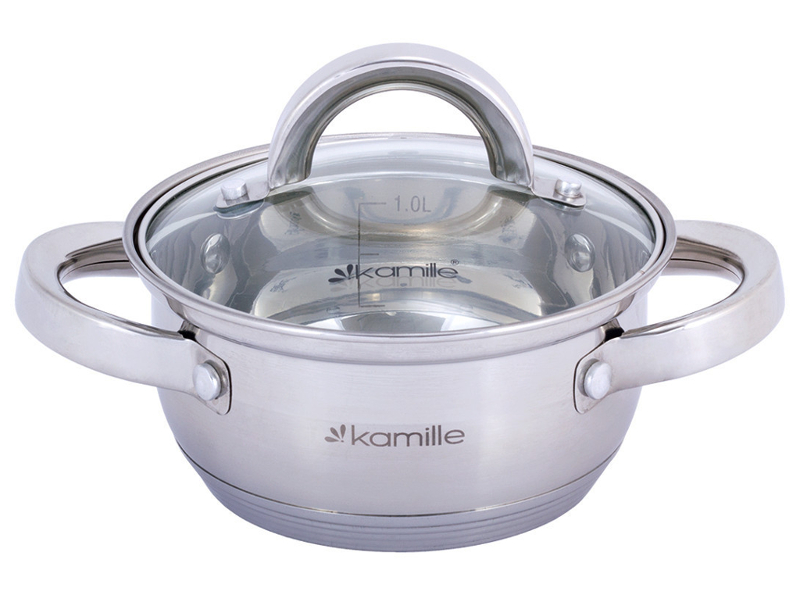 

Кастрюля Kamille 1L 5614S, 5614S