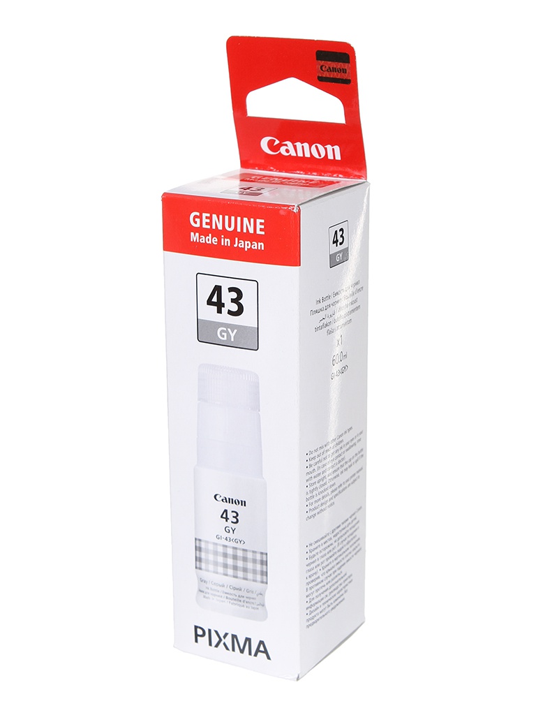 фото Чернила canon gi-43gy grey 4707c001