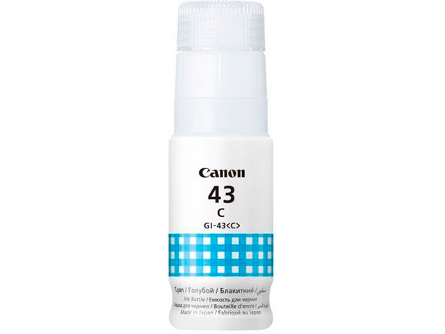 

Чернила Canon GI-43C Cyan 4672C001, GI-43C